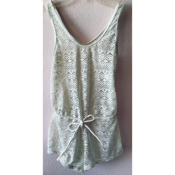 Malibu girls swim coverup romper size small - Picture 2 of 8